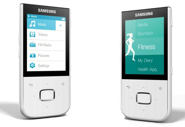 Samsung  Software on Samsung W1  Reproductor De Mp3 Con Software Para Practicar Deporte