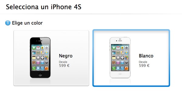 iPhone 4S: Precios Oficiales en equipos desbloqueados