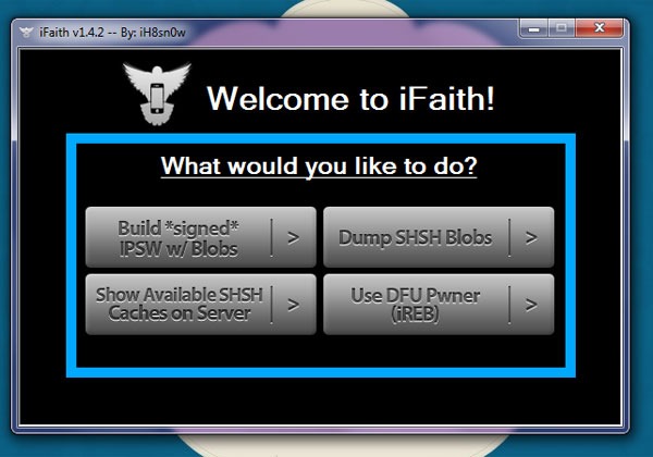 Simply download the latest version of iFaith (below link) for Windows