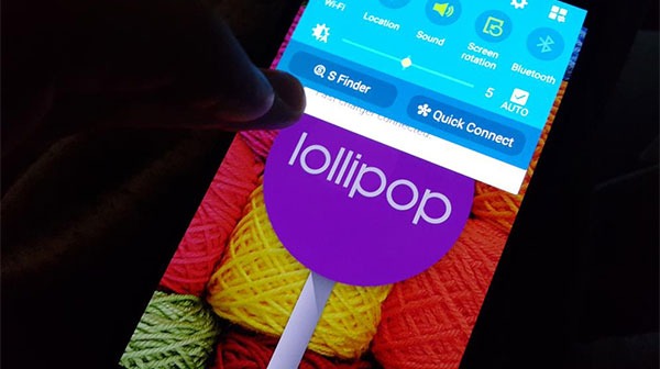  Lollipop Note Android 4 