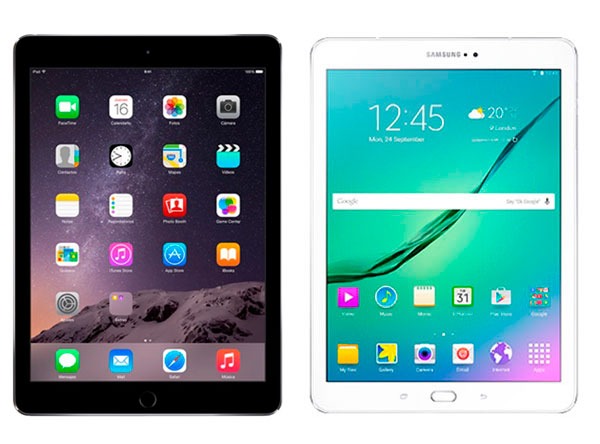 iPadAir2 vs SamsungGalaxyTab97