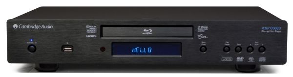 Cambridge Audio Azur 650BD, un potente reproductor de discos Blu-ray