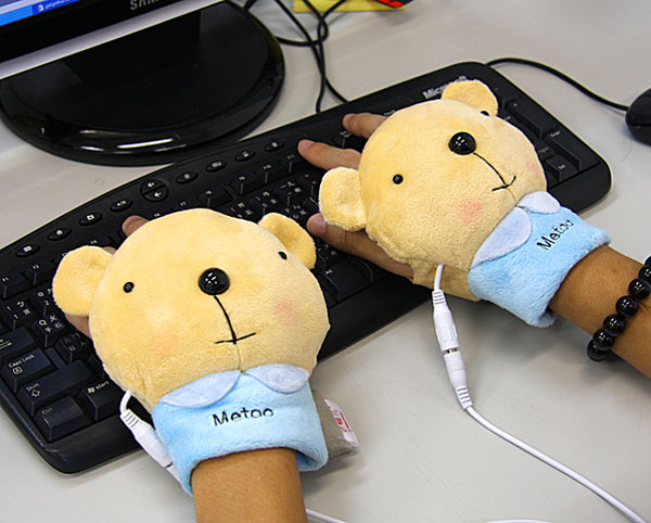 Bear & Rabbit, guantes calentitos vía USB