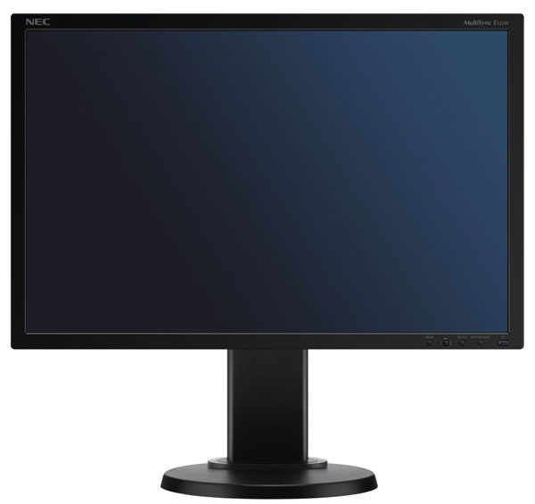 Nec Multisync E222W, un monitor panorámico muy ergonómico