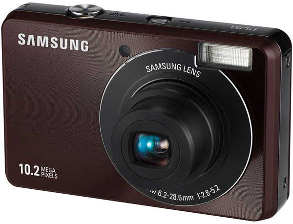 Samsung PL51, una cámara compacta, delgada, con detección inteligente de escenas
