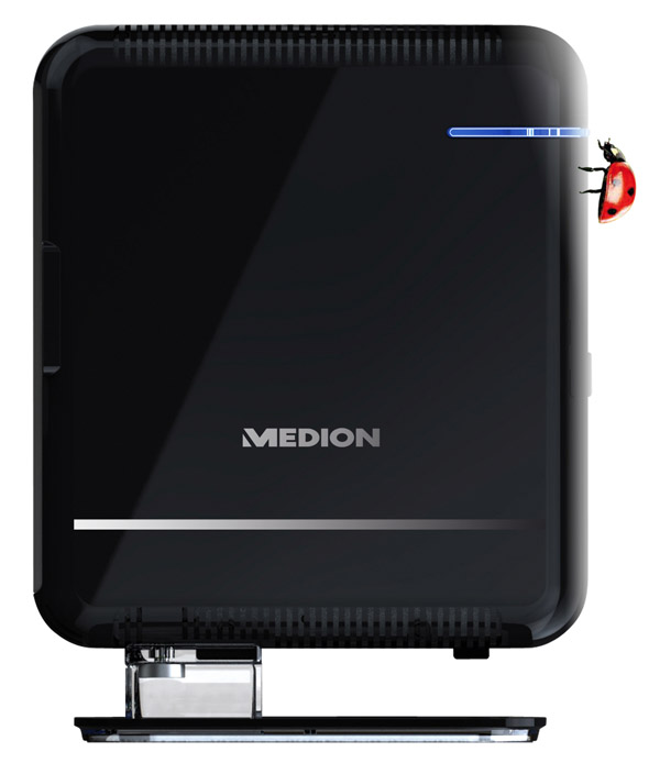 Medion Cape 7, un PC minúsculo y económico, con Nvidia ION, para el salón