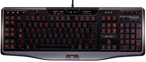 Logitech Gaming Keyboard G110, otro teclado para videojuegos