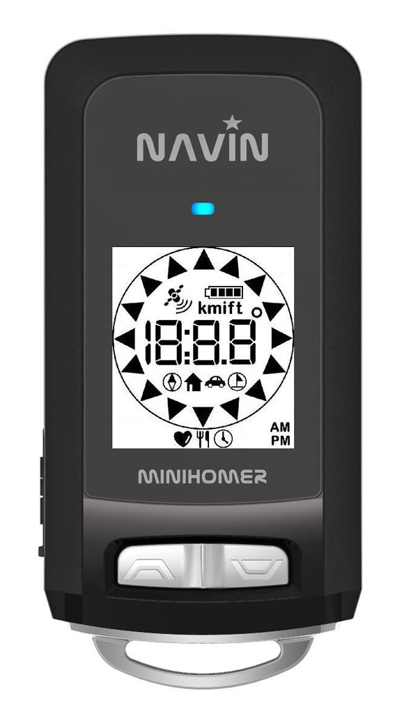 Navin miniHomer, un GPS para llevar en el llavero
