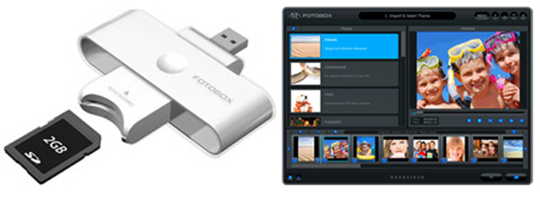 Fotobox, un adaptador para facilitar la lectura de tarjetas de memoria en el PC