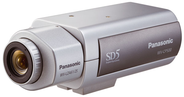 Panasonic WV-CP500, cámara de videovigilancia para todas las condiciones de luz