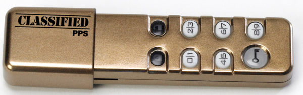 Personal Pocket Safe, una memoria USB con teclado numérico de seguridad