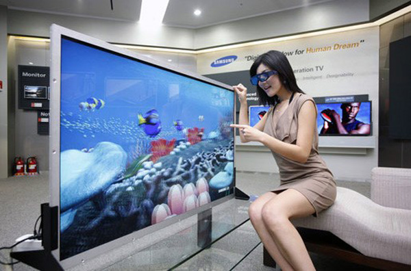 Samsung desvela su LCD de 55 pulgadas preparado para 3D