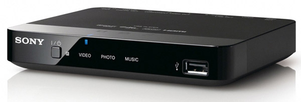 Sony SMP-U10, reproductor multimedia de salón sin disco duro y poco compatible