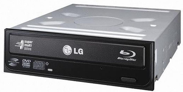 LG CH08LS10, grabadora de DVD que también lee Blu-ray