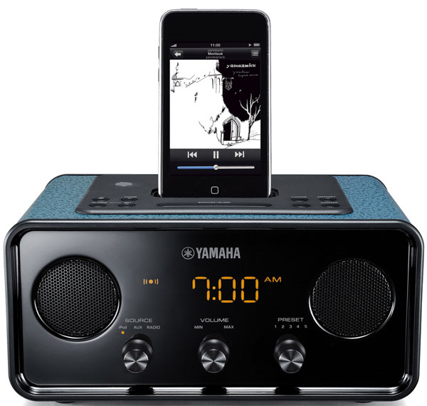 Yamaha TSX-70, altavoces para iPod e iPhone con aire retro