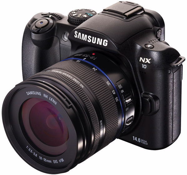 Samsung NX10, cámara de objetivos intercambiables y grabación de vídeo HD