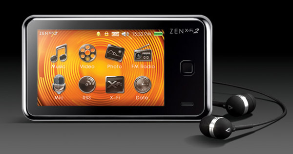 Creative Zen X-Fi2, reproductor multimedia ultraligero con pantalla táctil y entrada MicroSD