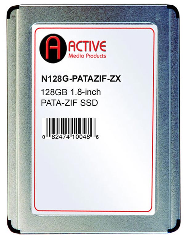 Active Media Products SaberTooth ZX, memorias SSD de 32, 64 y 128 GigaBytes de 1,8 pulgadas