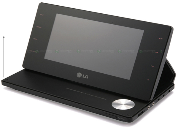 LG DP570MH, un reproductor de DVD con televisor portátil preparado para TDT