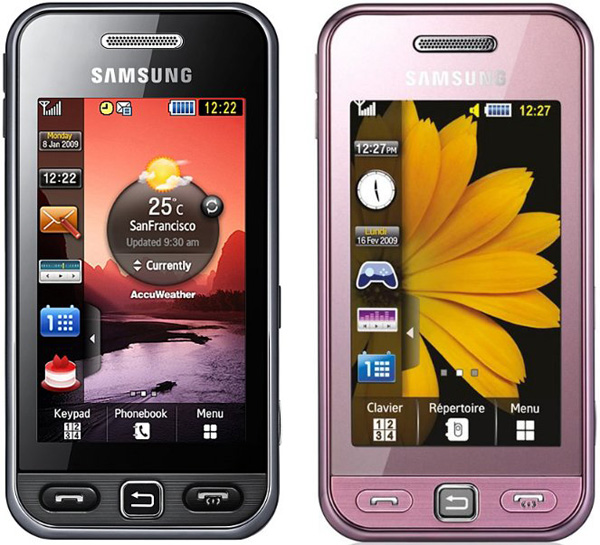 Samsung C5230 Star, un nuevo móvil táctil para todos los públicos