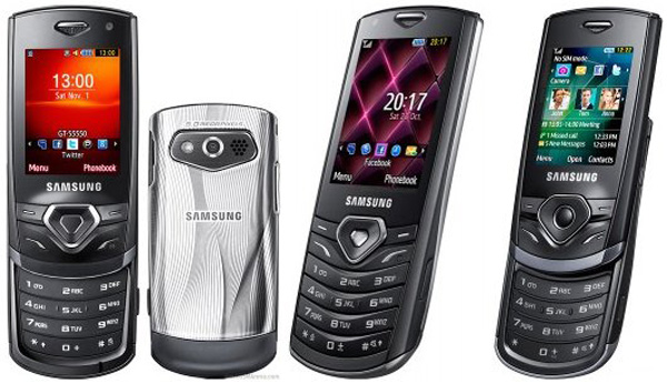 Samsung Shark, tres nuevos móviles de gama media para finales de enero