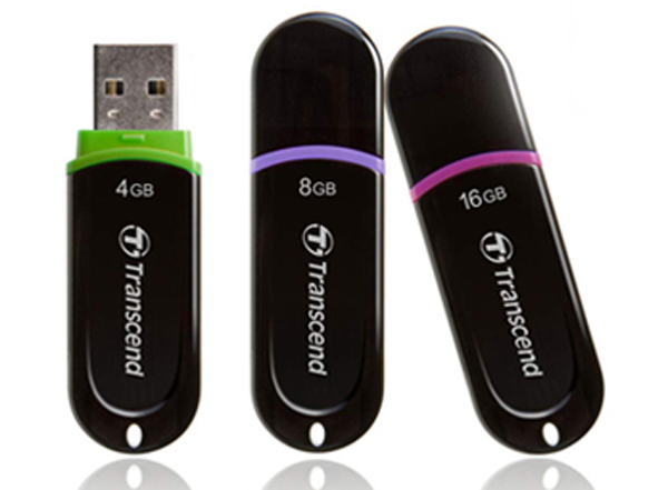 Transcend JetFlash 300, la llave USB más delgada y compacta