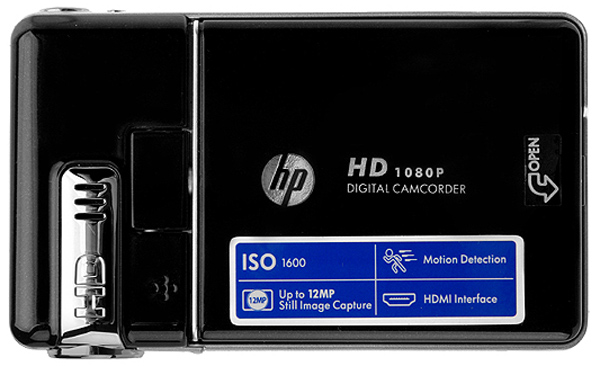 HP V5040u, Hewlett-Packard lanza una pequeña videocámara que graba en 1080p