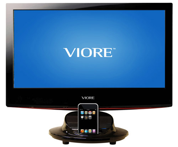 Viore Class, un combo de monitor LCD 1080p de 22 pulgadas y dock para iPod