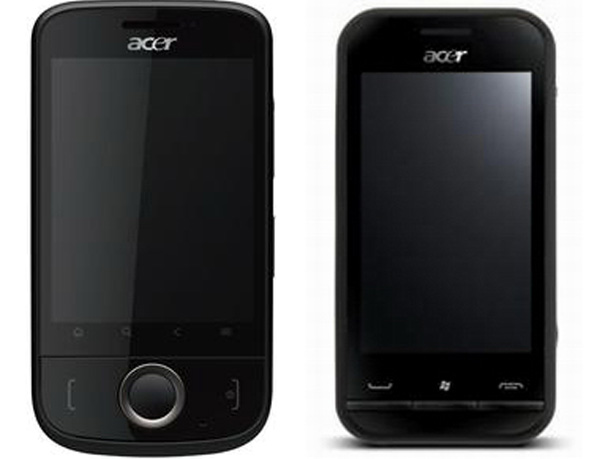 Acer E110 con Android y Acer P300 con Windows Mobile, dos nuevos móviles del taiwanés