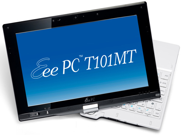 Asus Eee PC T101MT, un netbook transformable en tablet con pantalla resistiva