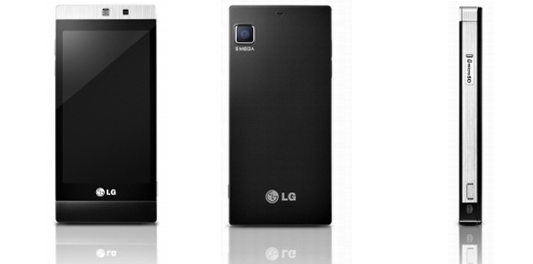 LG Mini GD880, móvil de líneas sobrias y elegantes con cámara de cinco megapíxeles