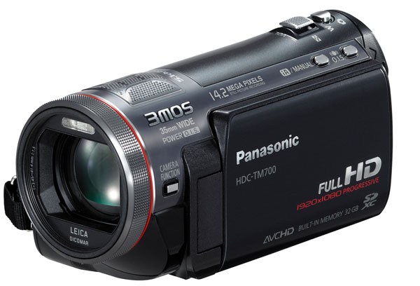 Panasonic HDC-TM700, videocámara que graba Full HD progresivo