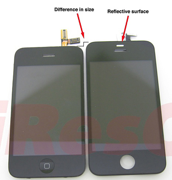 iPhone 4G, sensiblemente más grande aunque conserva el mismo tamaño de pantalla