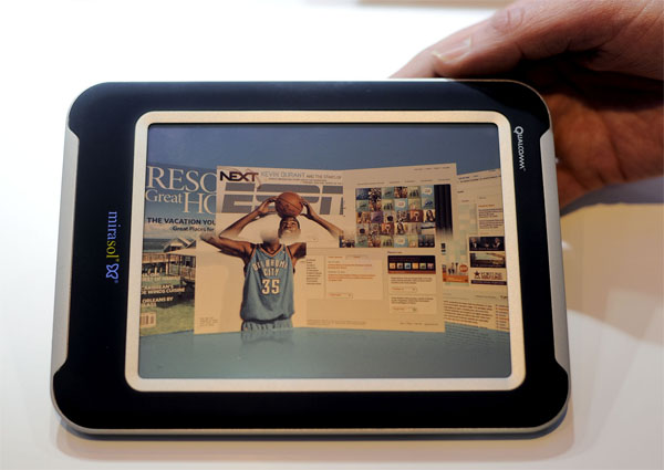 Qualcomm Mirasol, un lector de libros electrónicos con nueva tecnología de pantalla
