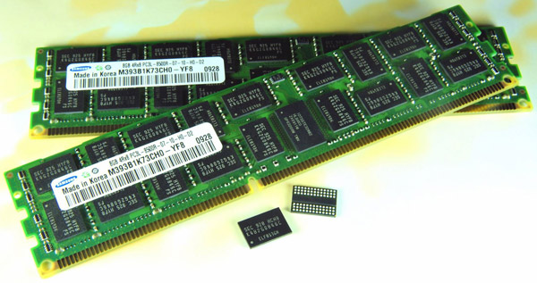 Samsung Green DDR3, memorias RAM de hasta 32 GigaBytes