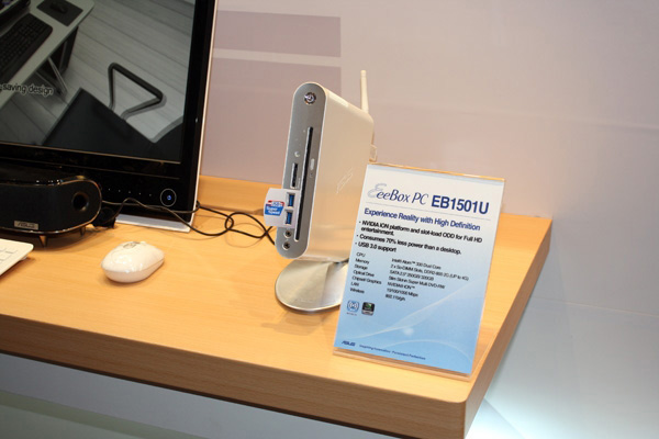 Asus Eee Box EB1501U, una mini torre con conexión USB 3.0