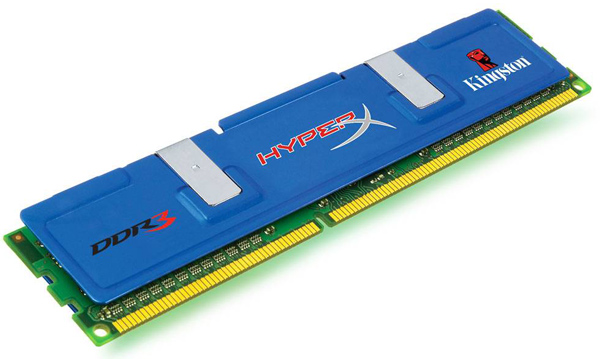 Kingston HyperX DDR3, las memorias RAM de ultrabajo voltaje más rápidas