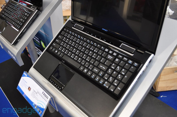 MSI FX400 y FX600, portátiles con plataforma gráfica NVIDIA Optimus