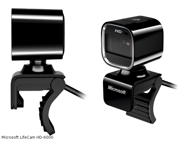 Microsoft LifeCam HD-5000 y LifeCam HD-6000, dos webcam de alta definición