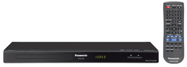 Panasonic DVD-S38, un reproductor DVD con amplia compatibilidad a precio asequible