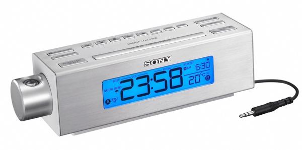 Sony C717PJ, un reloj-despertador que proyecta la hora sobre la pared