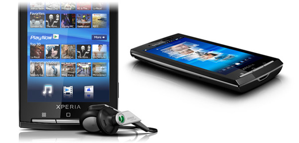 Sony Ericsson Xperia X10, sin capacidad multitáctil