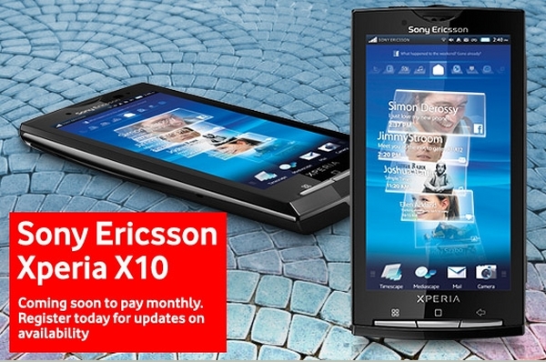 Sony Ericsson Xperia X10-Vodafone [tuexperto]