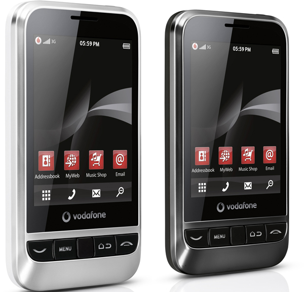 Vodafone 845, móvil táctil asequible con Android 2.1