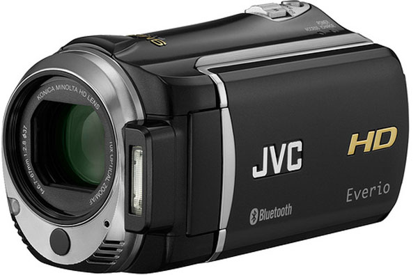 JVC Everio GZ-HM550, la videocámara que se convirtió al Bluetooth