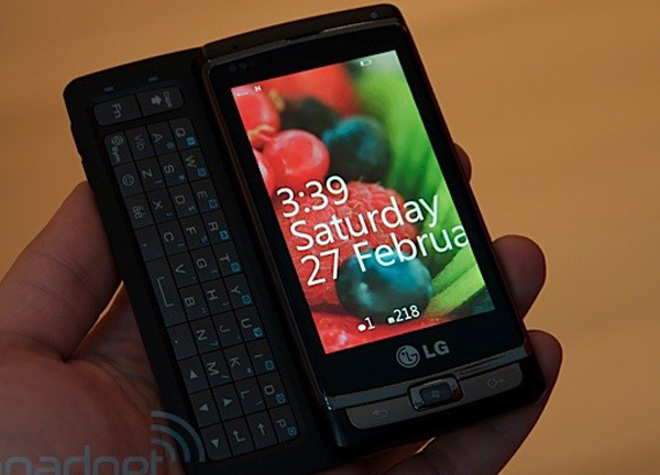 LG con Windows Phone 7, confirmado el primer móvil con el nuevo sistema operativo de Microsoft