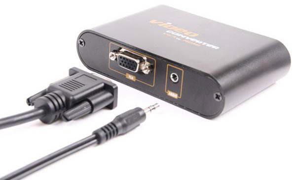 Thanko VGA to HDMI, un convertidor que dice mejorar la conexión de audio y vídeo