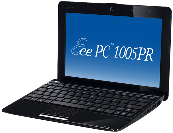 Asus Eee PC 1005PR, un netbook con 11 horas de autonomía y buena resolución