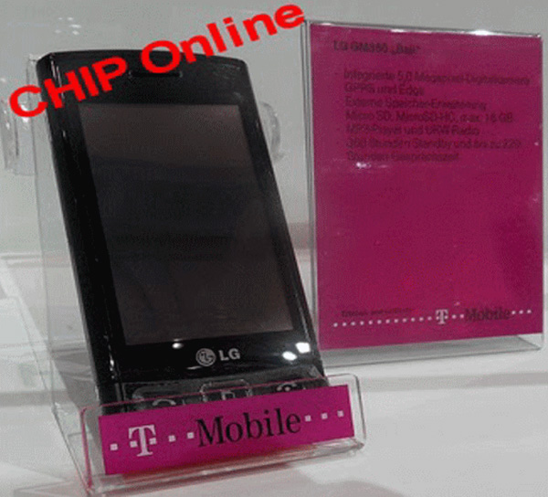 LG GM360 Bali, móvil táctil con ranura dual para SIM y cámara de cinco megapíxeles