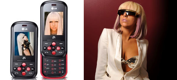 Lady Gaga LG GB280, nuevo móvil con contenidos de Lady Gaga